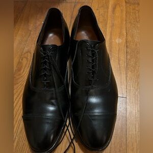 Allen Edmonds Black Captoe Dress Shoes 10.5